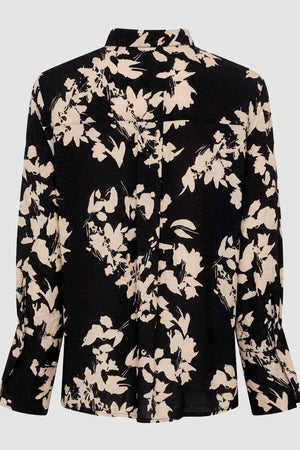 I SAY Ane Shirt Shirts M41 Black w/Cream