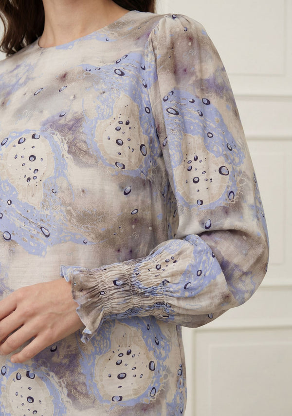 I SAY Ane Smock Blouse Blouses M46 Spring Dream
