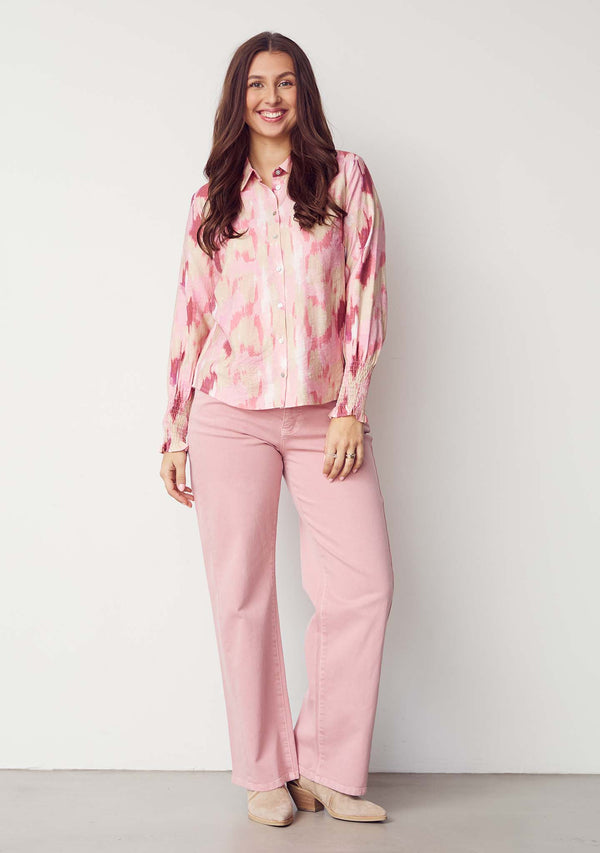 I SAY Ane Smock Shirt Shirts I44 Rose Dream