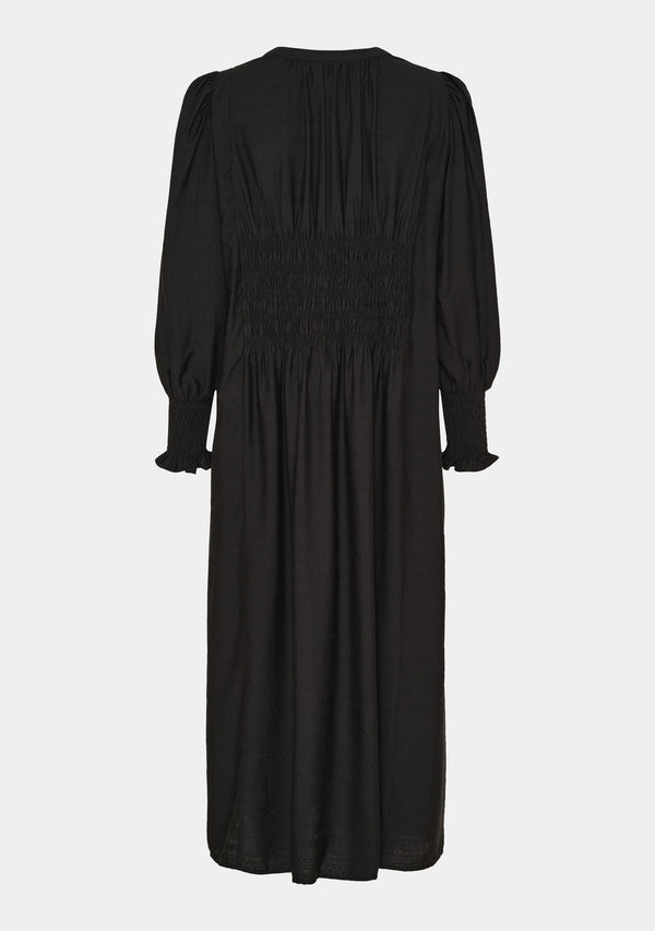 I SAY Ane V-Neck Dress Dresses 900 Black