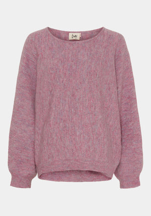 I SAY Anna Pullover Knitwear 522 Pink Melange