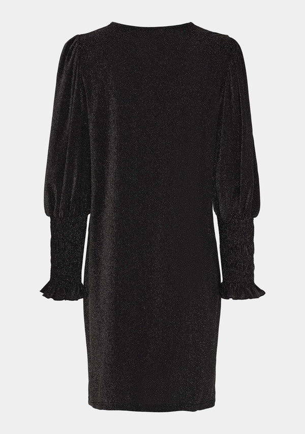 I SAY Barbel Dress Dresses H87 Black w/Silver