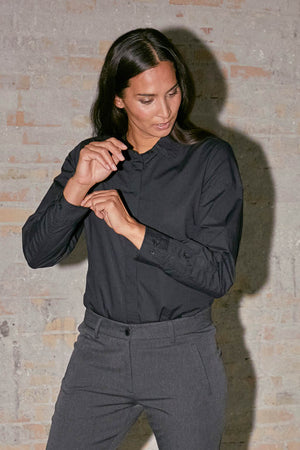I SAY Bellis Classic Shirt Shirts 900 Black