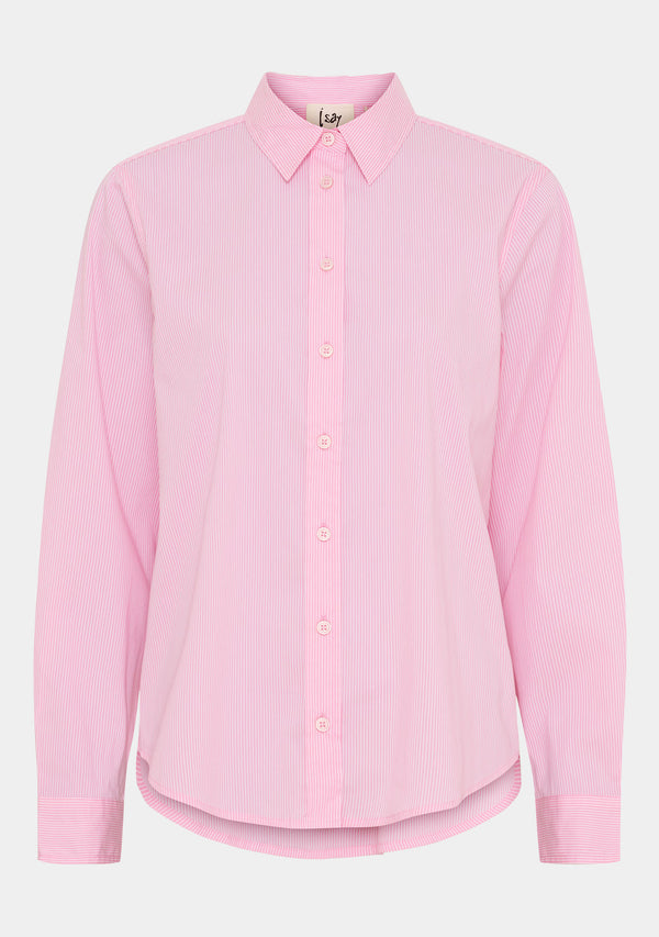 I SAY Bellis Striped Shirt Shirts I20 Light Rose Stripe