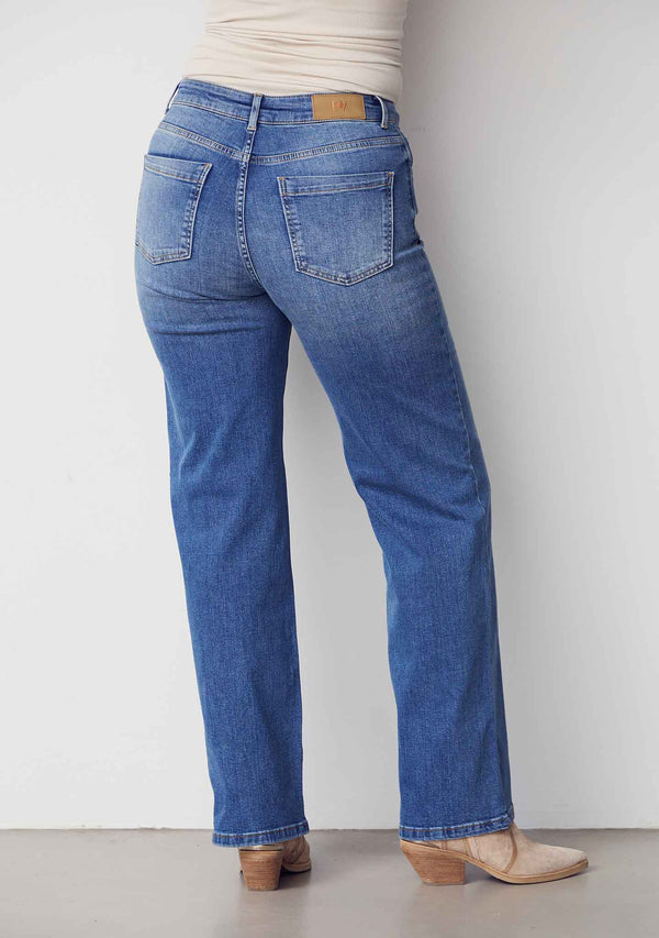 I SAY Bologna Classic Jeans Pants 606 Mid Denim