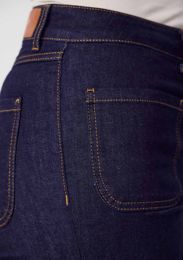 I SAY Bologna New Jeans Pants K97 Unwashed Denim