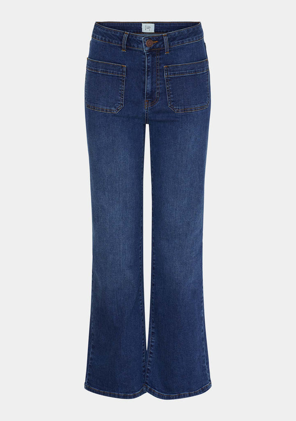 I SAY Bologna Wide Jeans Pants N52 Bologna Classic