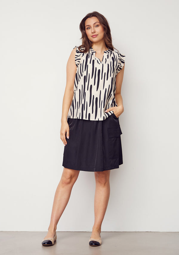 I SAY Cara Short Skirt Skirts 900 Black