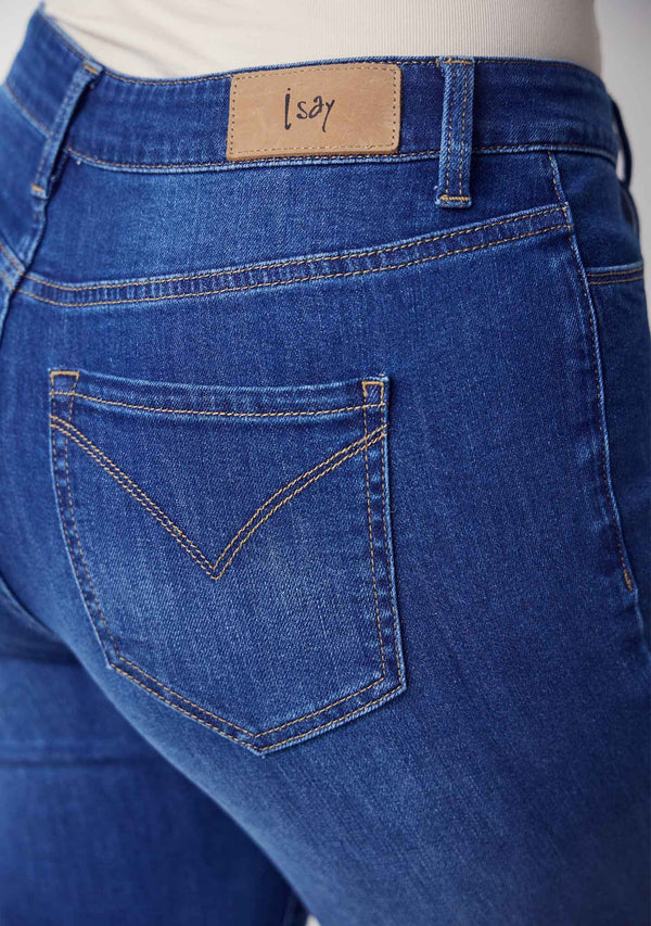 I SAY Carpi Flare Jeans Pants 643 Denim