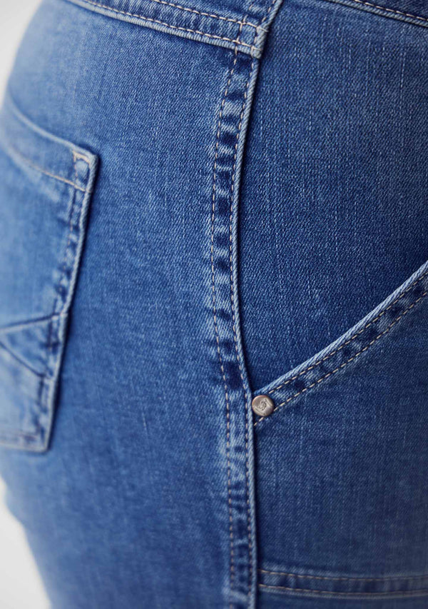 I SAY Como Flare Jeans Pants 609 Como Basic Wash