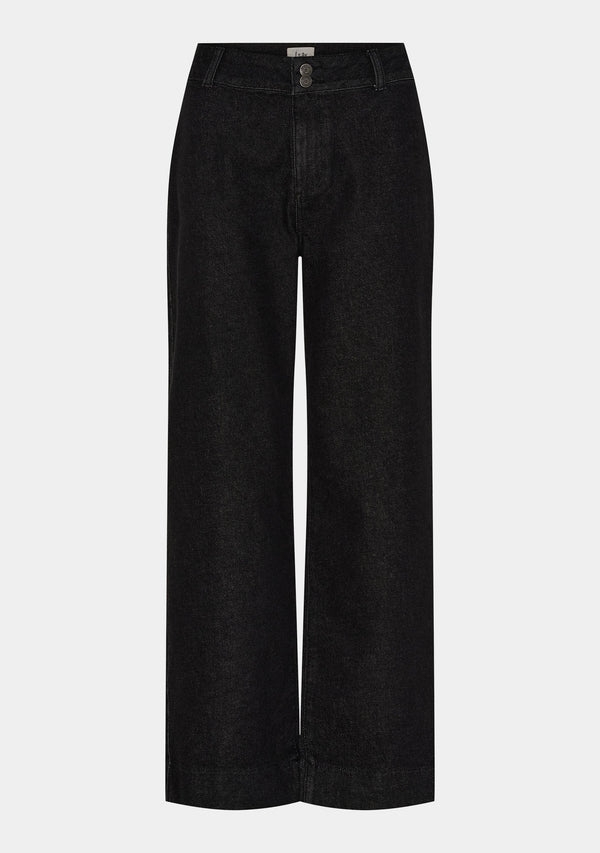 I SAY Como Jeans Pants 917 Black Wash