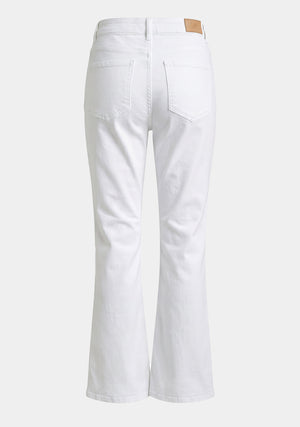 I SAY Como Twill Kickflare Pant Pants 100 White