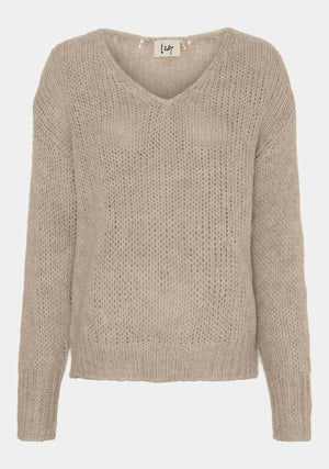 I SAY Cosima Knit Knitwear 507 Powder