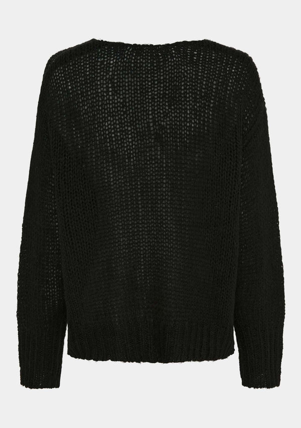 I SAY Cosima Knit Knitwear 900 Black
