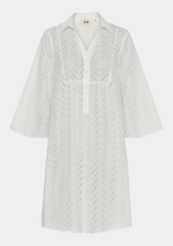 I SAY Danka Dress Dresses 100 White