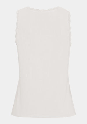 I SAY Dee O-Neck Top Tops 100 White