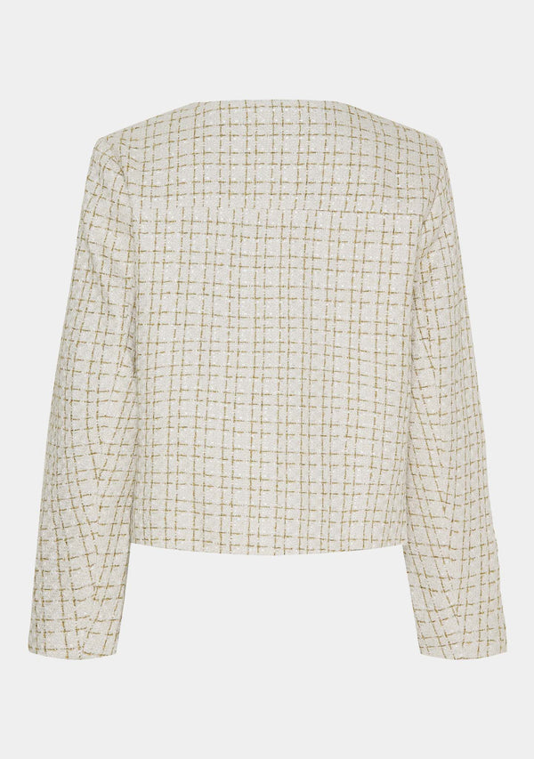 I SAY Emilie Blazer Jackets M73 Tone in Tone Square
