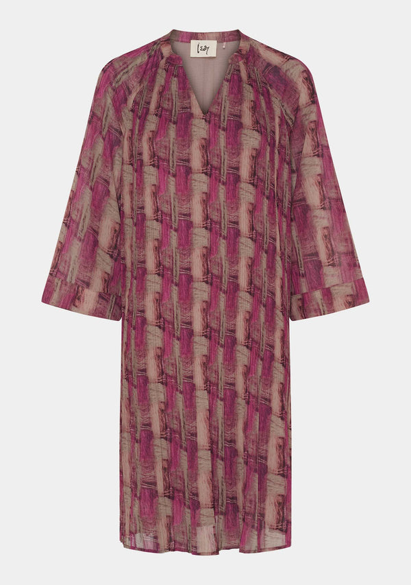 I SAY Enge New Dress Dresses N04 Potato/Cerise Flow