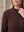 I SAY Frigga A-Shape Pullover Knitwear 357 Dark Brown Melange