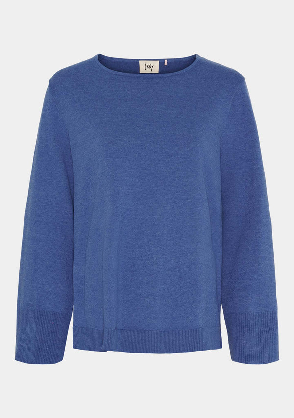 I SAY Frigga New Knit Knitwear 602 Blue