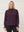 I SAY Frigga New Pullover Knitwear 419 Aubergine