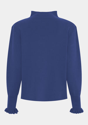 I SAY Frigga New Pullover Knitwear 636 Jeans blue