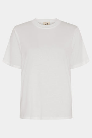 I SAY Gritt O-Neck T-Shirt Basics 100 White