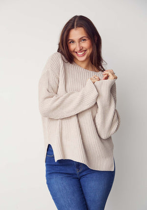 I SAY Gunda Knit Pullover Knitwear 165 Kit