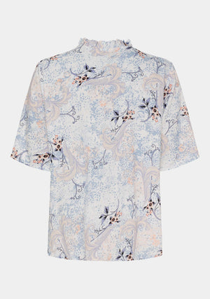 I SAY Gyta Printed Blouse Blouses A66 Summer Dream