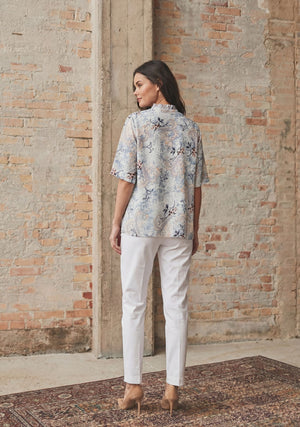 I SAY Gyta Printed Blouse Blouses A66 Summer Dream