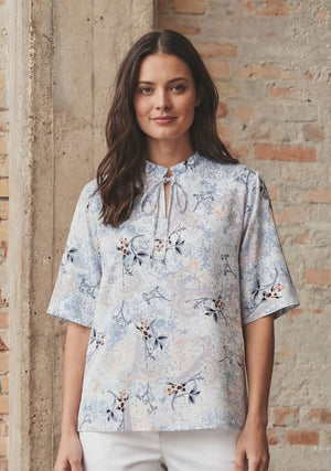 I SAY Gyta Printed Blouse Blouses A66 Summer Dream