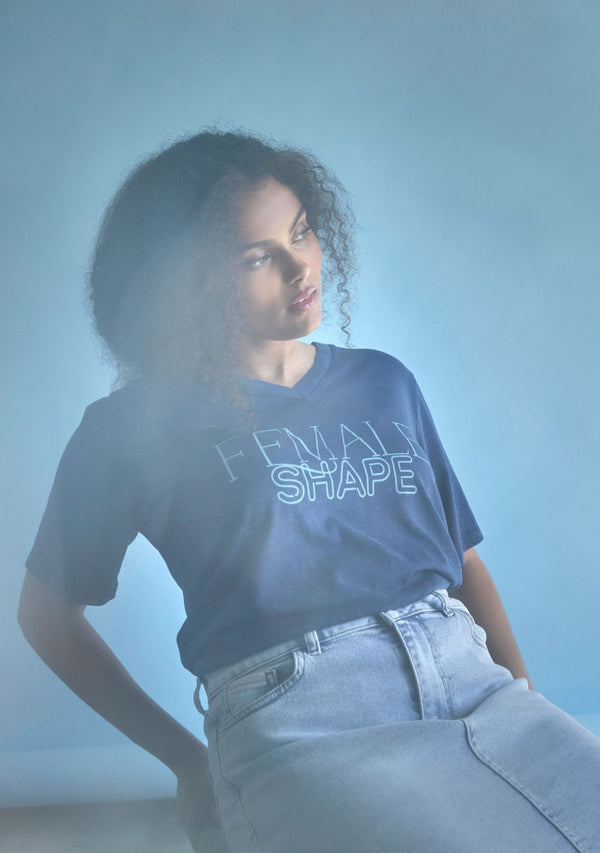 I SAY Haley T-Shirt T-Shirts 635 Washed Navy