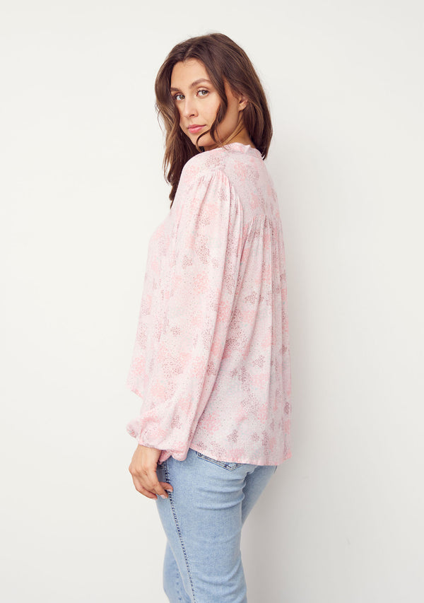 I SAY Haya Shirt Shirts M69 Powder Rose Flower