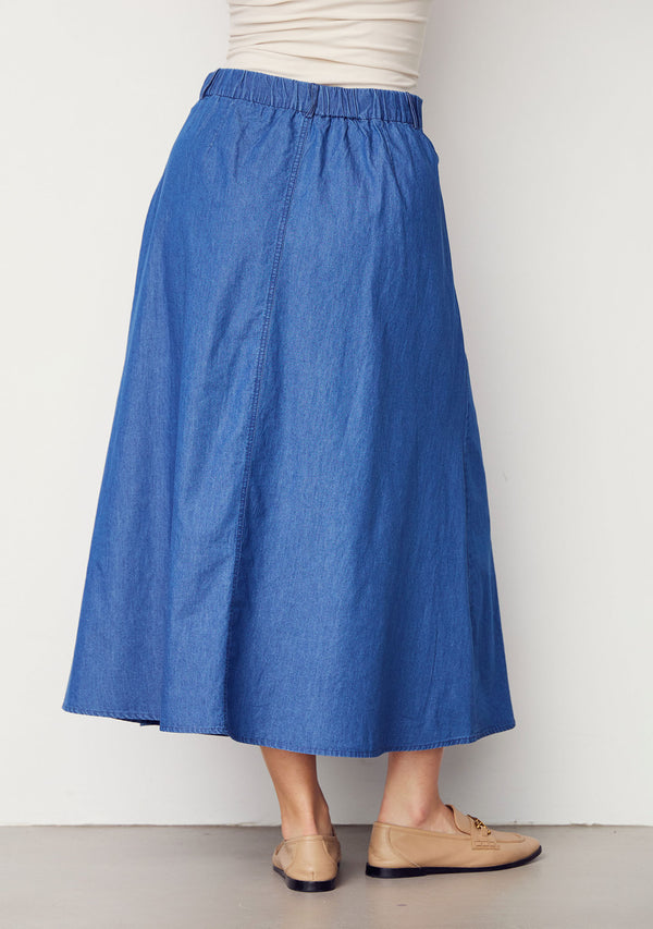 I SAY Heba Skirt Skirts 643 Denim
