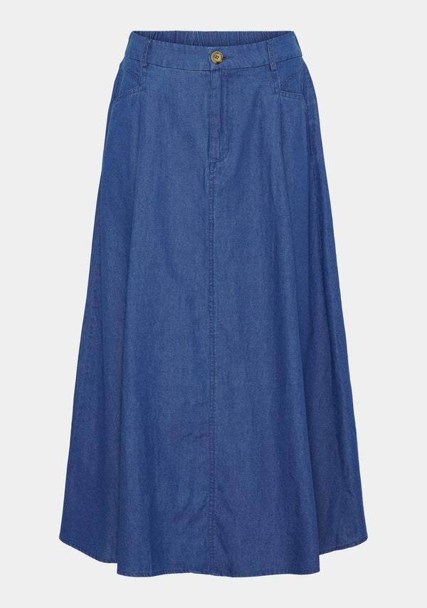 I SAY Heba Skirt Skirts 643 Denim