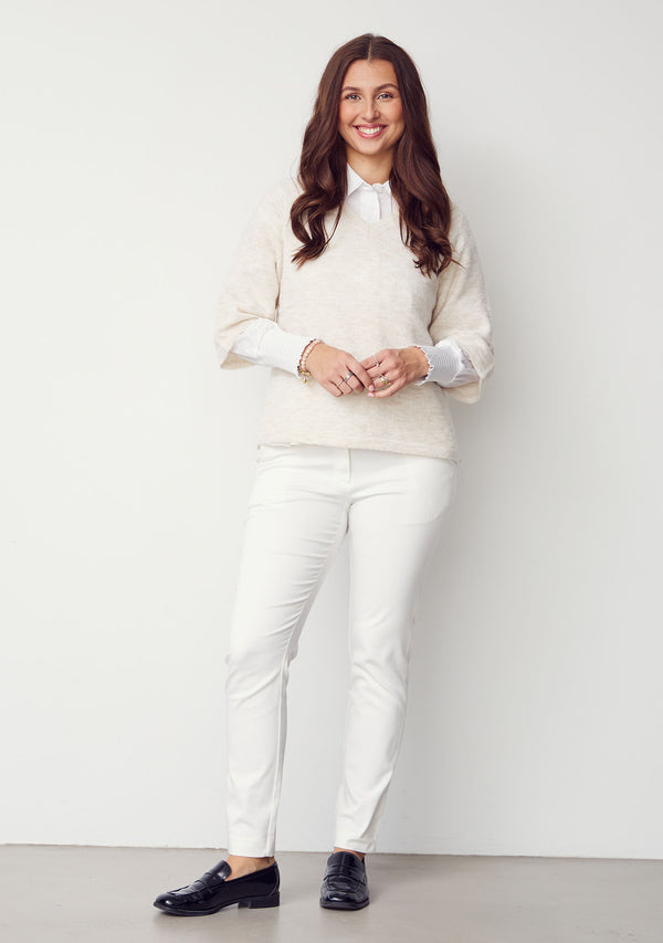 I SAY Isay Chino Pant Pants 101L Long Broken White