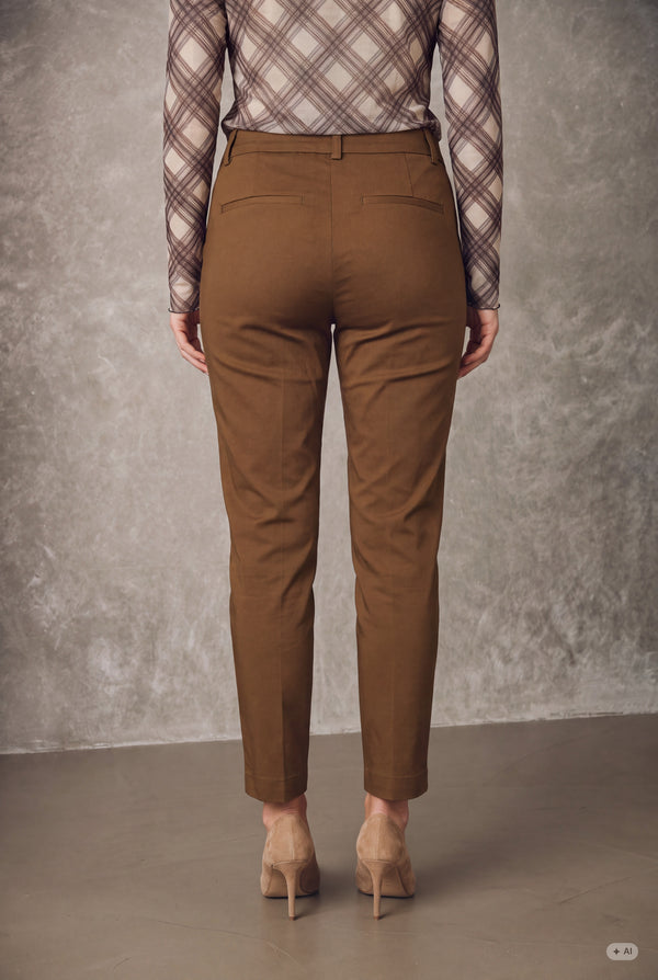 I SAY Isay Chino Pant Pants 314 Toffee