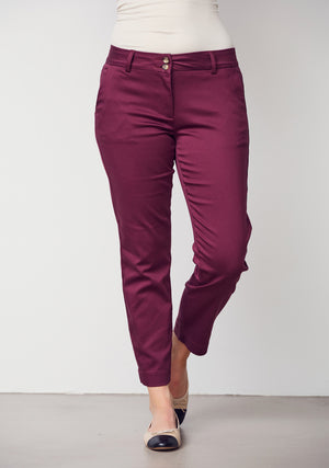 I SAY Isay Chino Pant Pants 434 Wine