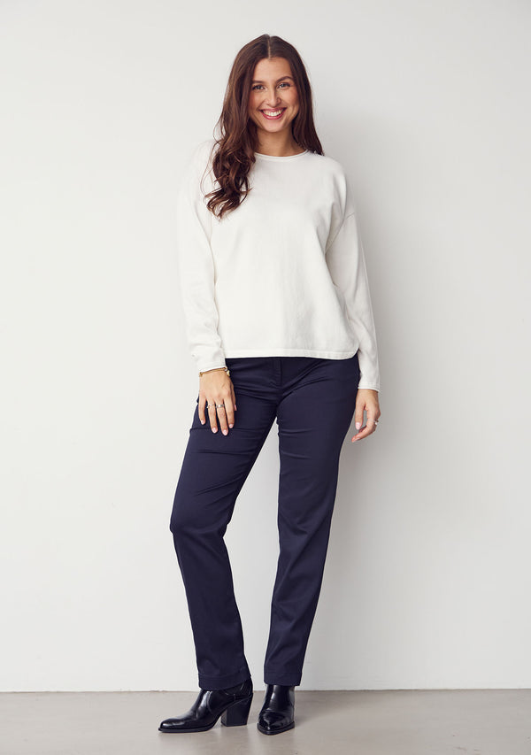 I SAY Isay Classic Pant Pants 640 Navy