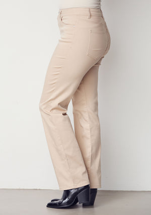 I SAY Isay Long Straight Pant Pants 112 Sand
