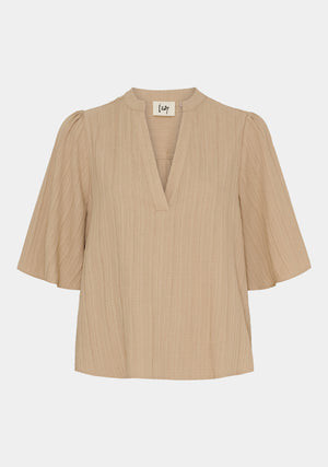 I SAY Jenni s/s Blouse Blouses 321 Luxury Camel