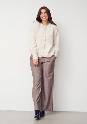 I SAY Joa Knit Cardigan Cardigans 101 Broken White