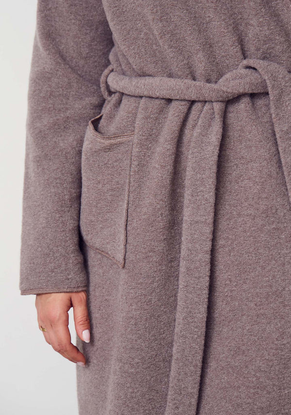 I SAY Josa Coat Outerwear 368 Taupe