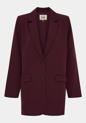 I SAY Josia Blazer Jackets 434 Wine