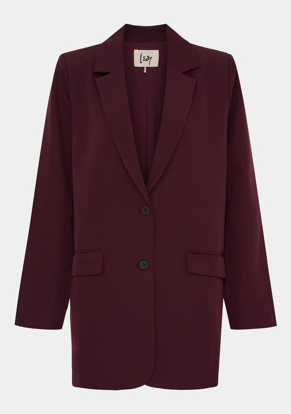 I SAY Josia Blazer Jackets 434 Wine