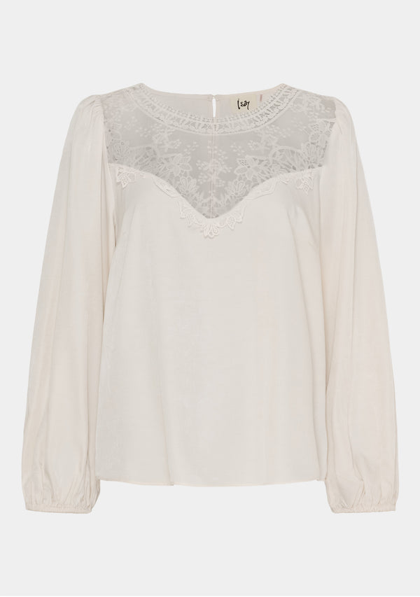 I SAY Joyce Blouse Blouses 146 Cream