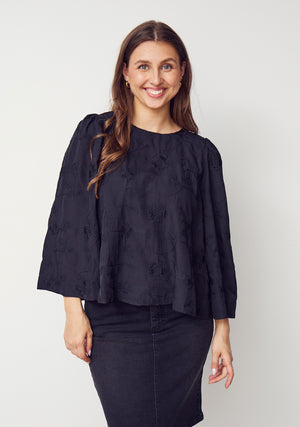 I SAY Juna Blouse Blouses 900 Black