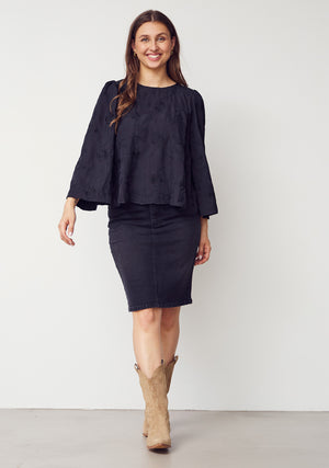 I SAY Juna Blouse Blouses 900 Black