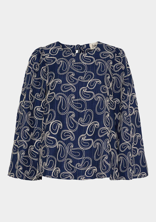 I SAY Juna New Blouse Blouses 602 Blue