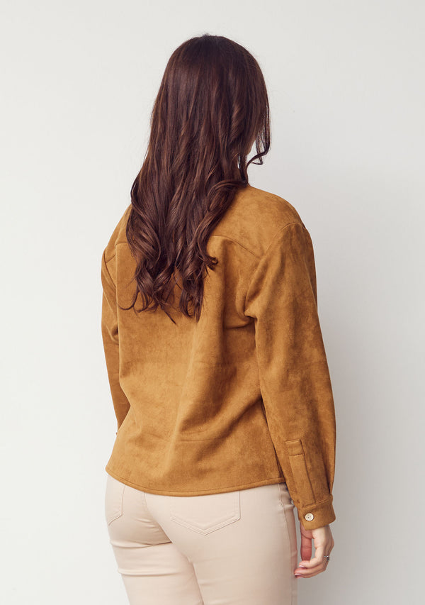 I SAY Kaja Short Jacket Jackets 102 Camel